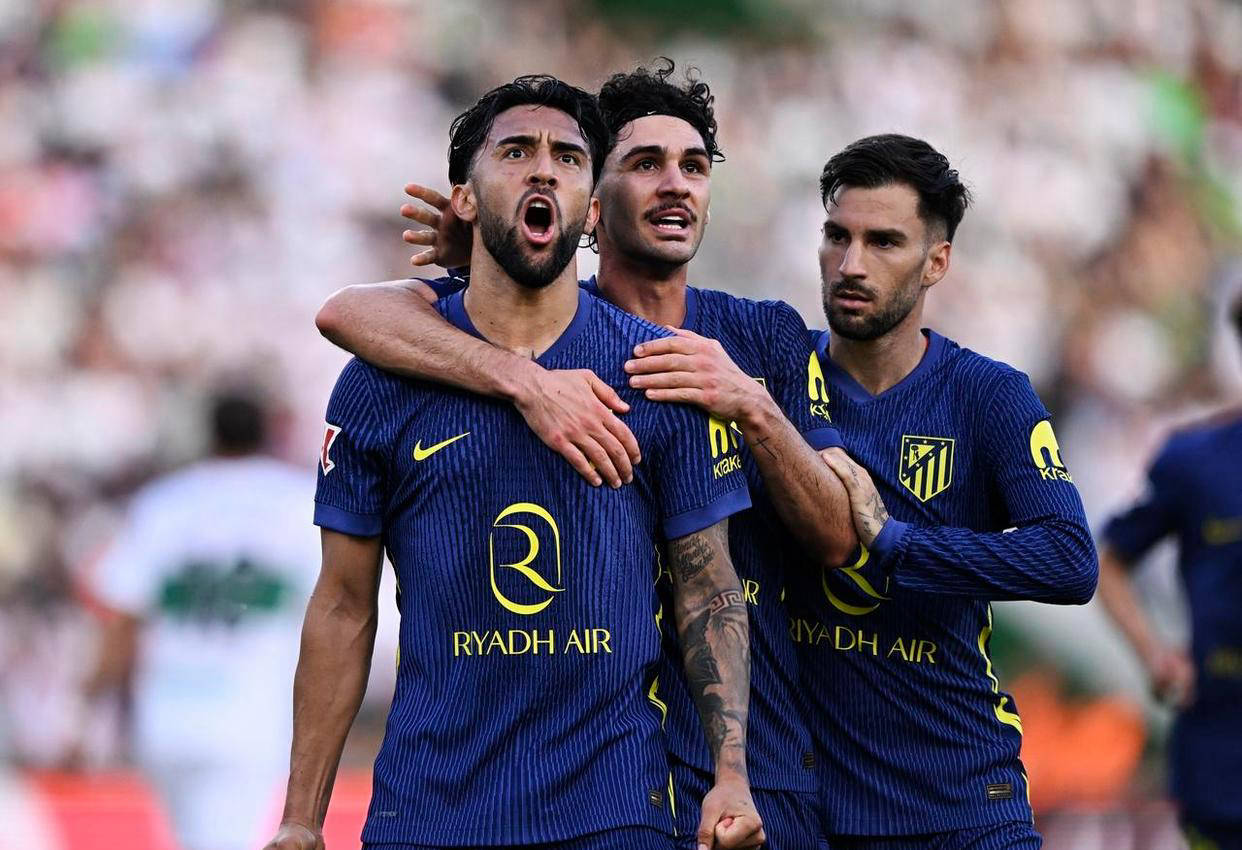 西甲爆冷！马竞客场2-3意外负于保级队埃尔切，积分榜剧变